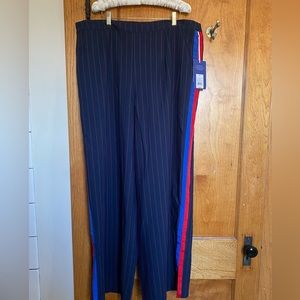 NWT La Ligne Striped Pants 1X